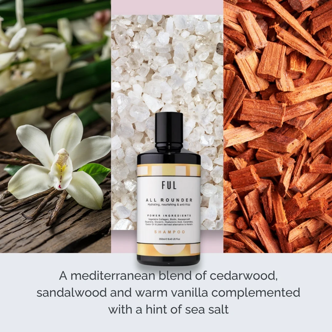 FUL All-Rounder Shampoo Mini 75ml – Sulphate-Free Cleanser for Dry, Damaged & Frizzy Hair - Image 8