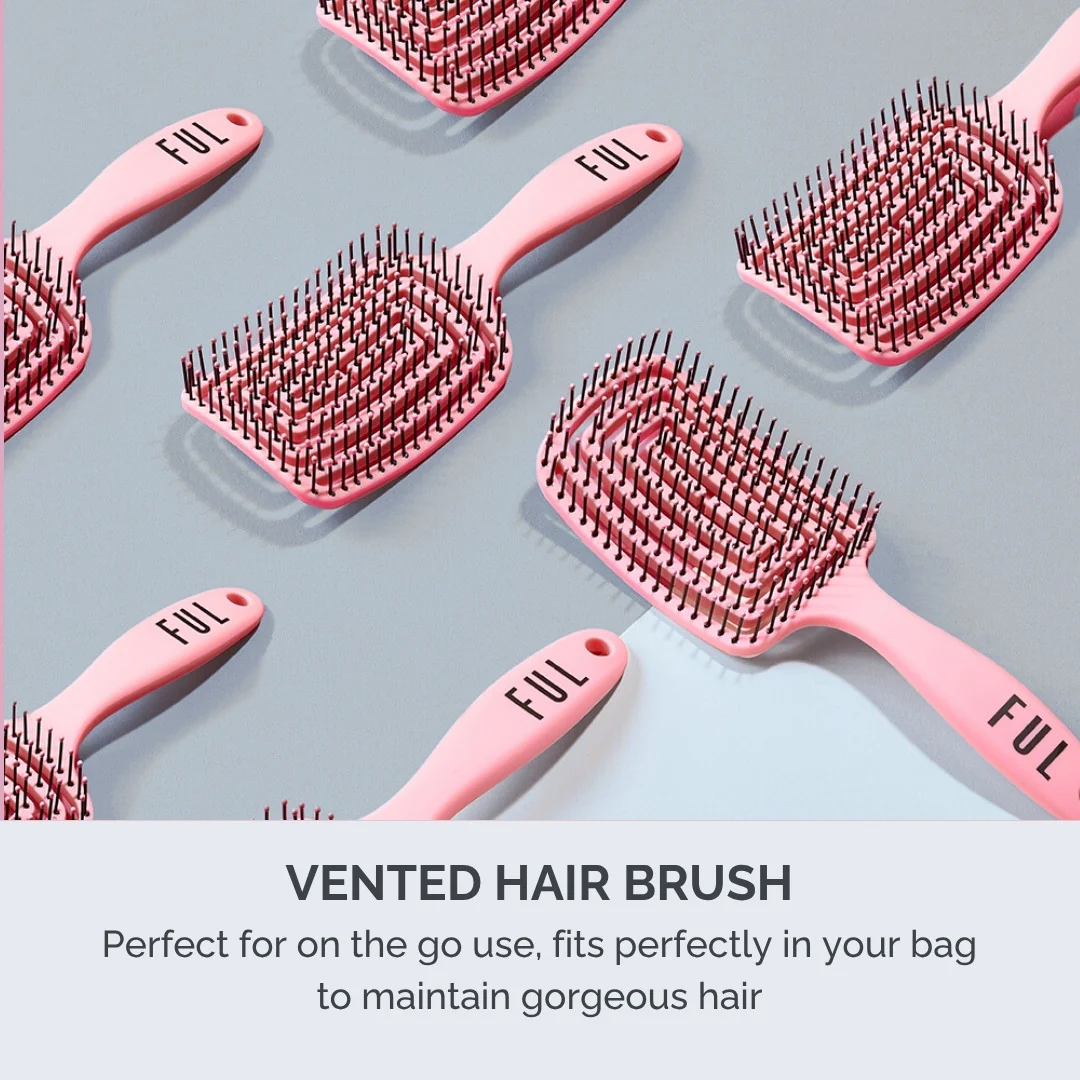 FUL Vented Hair Brush – Fast Blowdry Detangler with Anti-Static, Frizz Control Design - Image 4