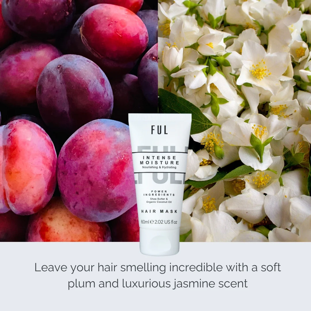 FUL Intense Moisture Hair Mask Mini 60ml – Deep Hydration for Dry, Damaged or Curly Hair - Image 3