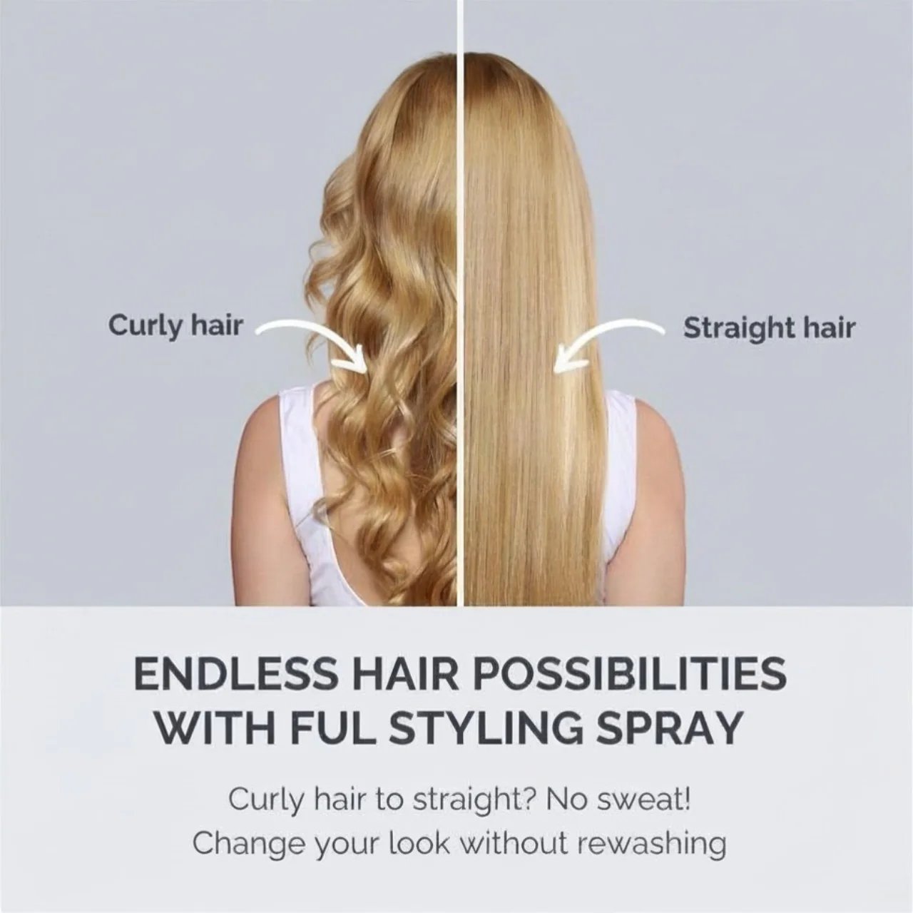 FUL Styling Spray 100ml – Heat Protectant & Volumising Mist for Frizz-Free Daily Styling - Image 7
