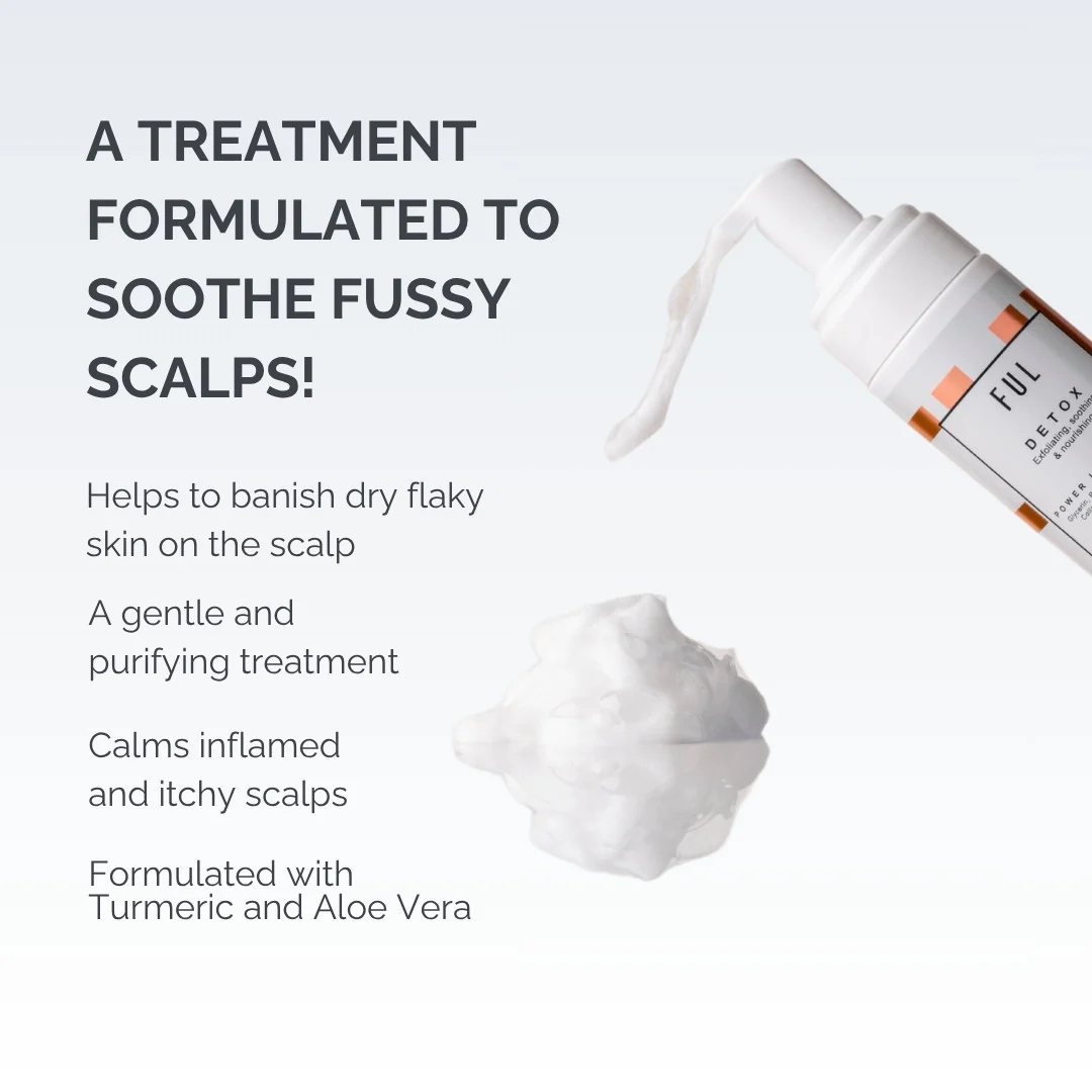 FUL Detox Scalp Treatment 150ml– Relief for Dry, Flaky or Itchy Scalps | Clarifying & Hydrating - Image 6